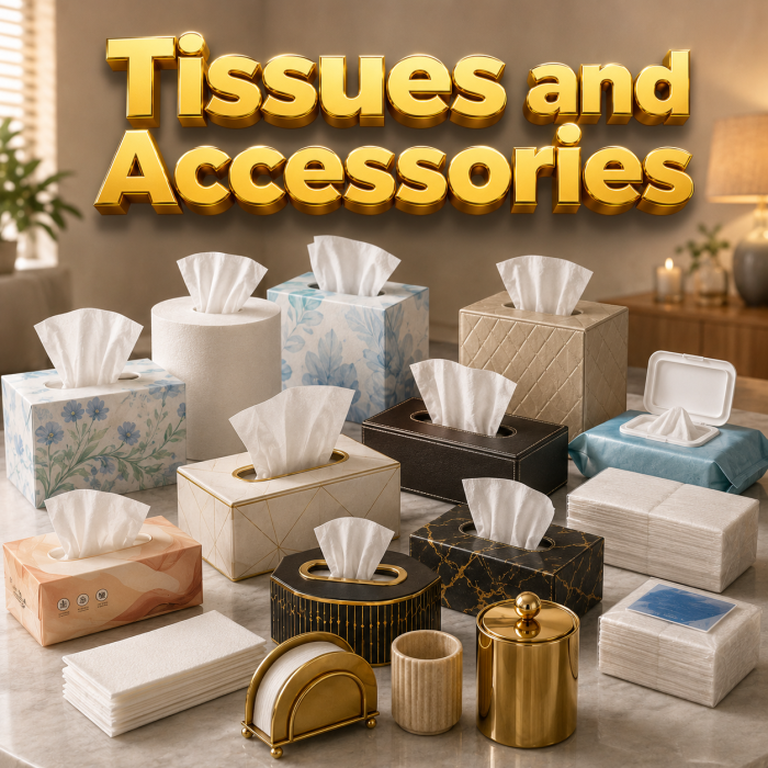 Tissues and accessories
