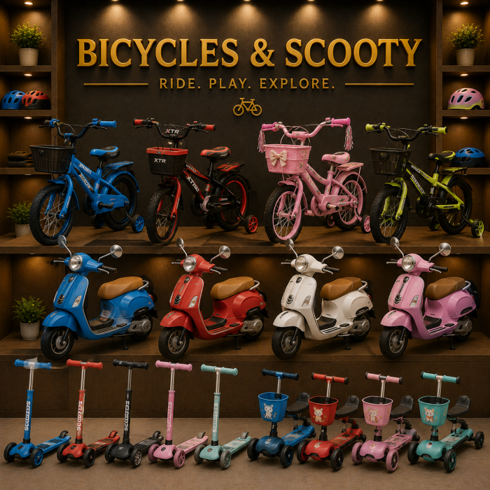 Bicycles & Scooty
