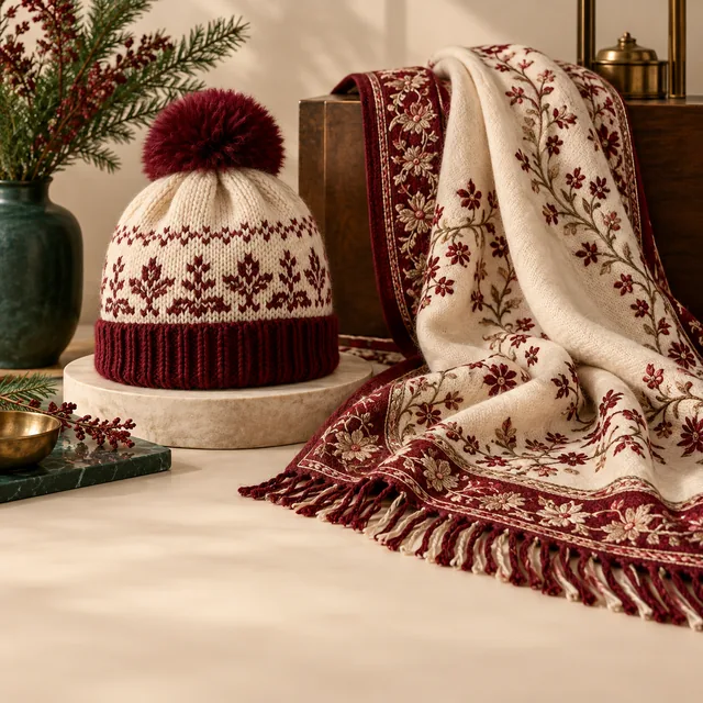 Cap & Shawl