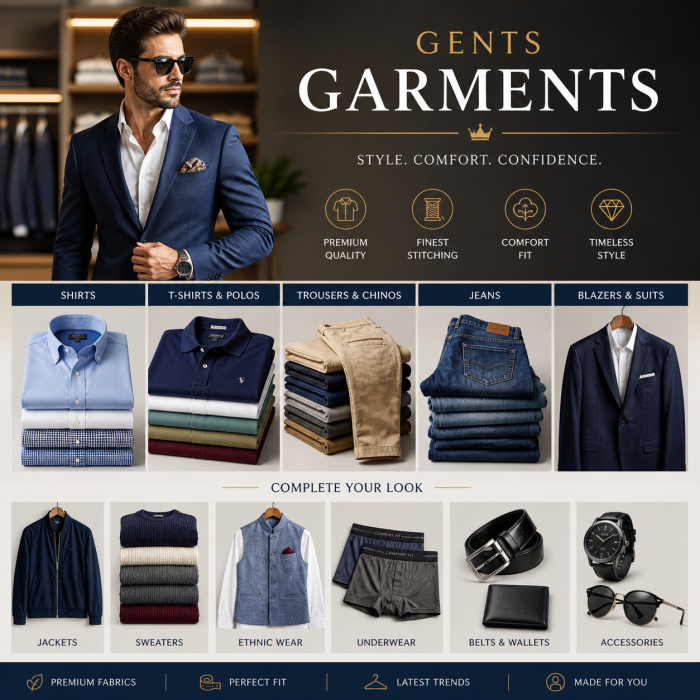 Gents Garments
