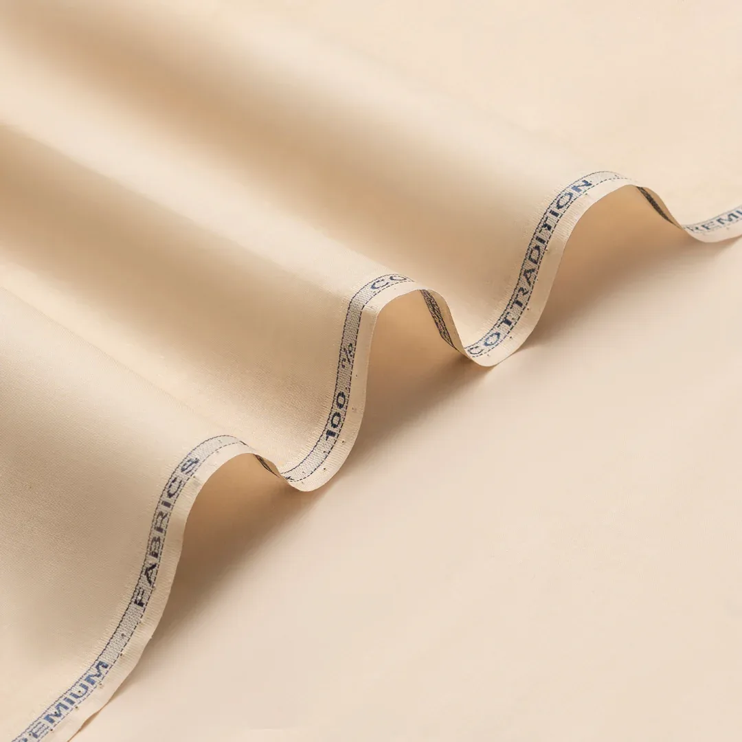 Dynasty Gents Fabrics – Biscuit Colour | 100% Cotton Collection 2025 | Pure Cotton Fabric