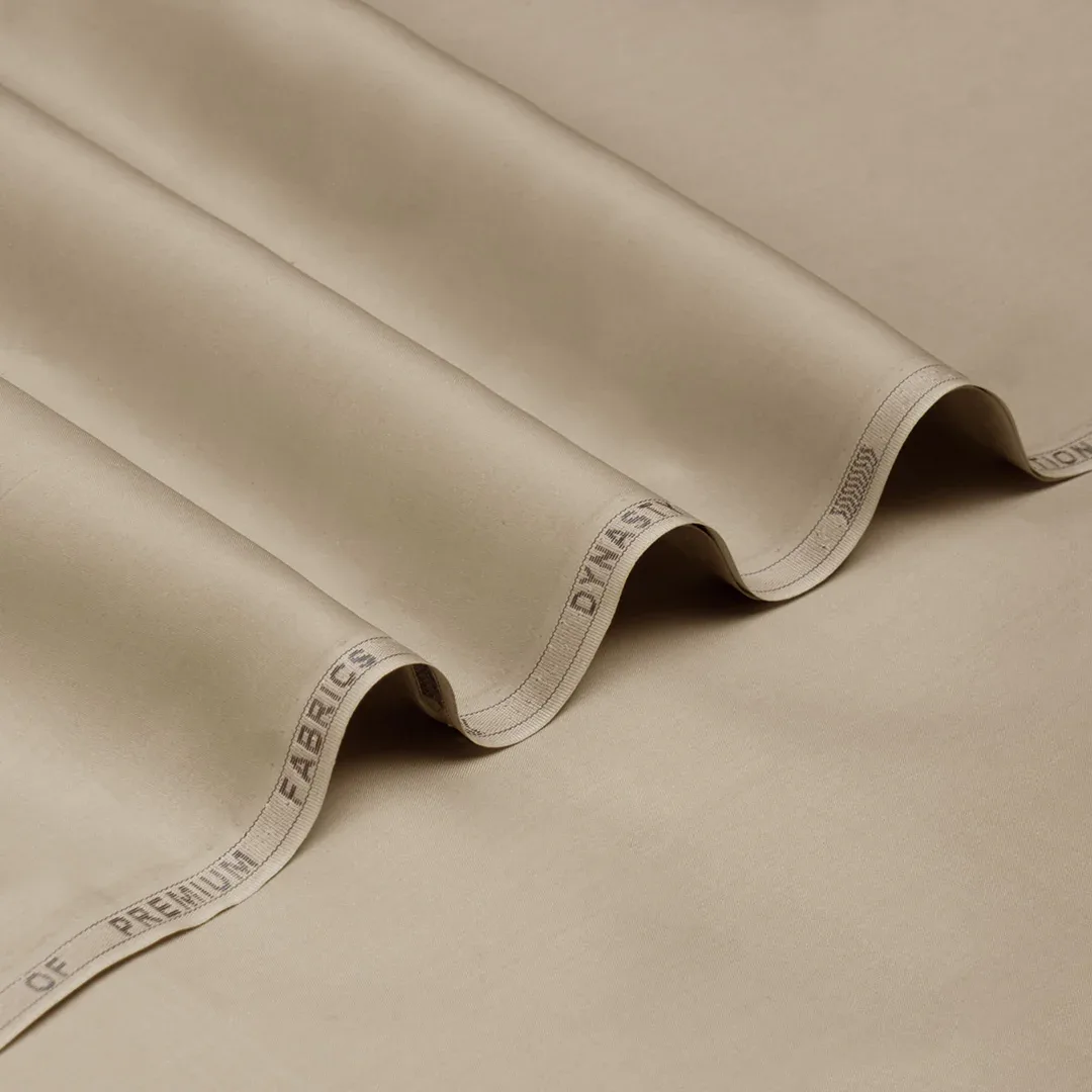 Dynasty Bold Khaki | Cotton Gents Fabric