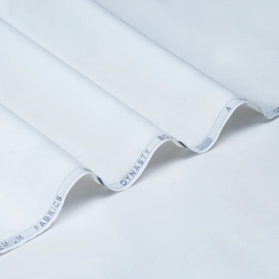 Dynasty Bold Off White | Cotton Gents Fabric