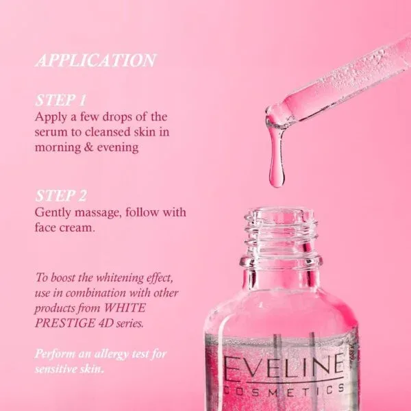 Eveline White Prestige 4D Lightening Serum Booster 18ml