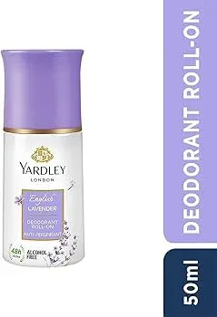 Yardley London English Lavender Anti-Perspirant Roll-On 50ml