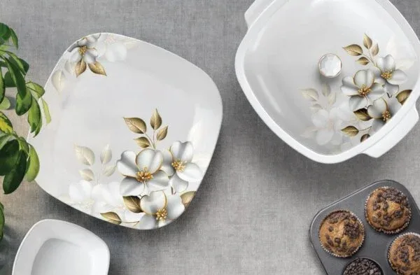 Lush Neue Double Glazed Dinner Set