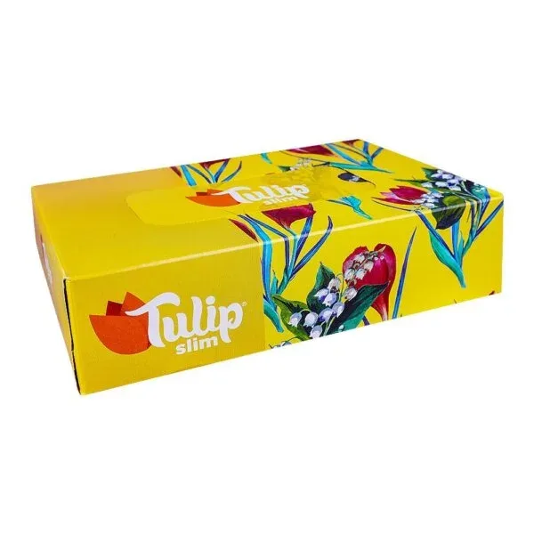 Rose petal Tulip Slim Tissue, 50 Sheets