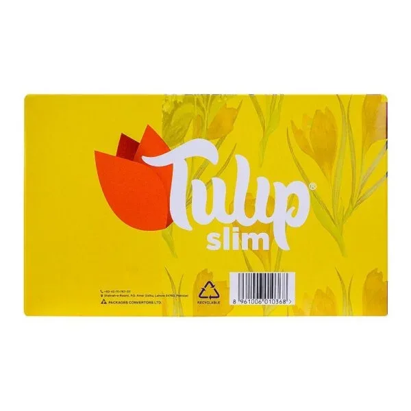 Rose petal Tulip Slim Tissue, 50 Sheets