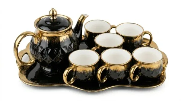 AJF Tea Set 8pcs#920027(AOGG) (W26)