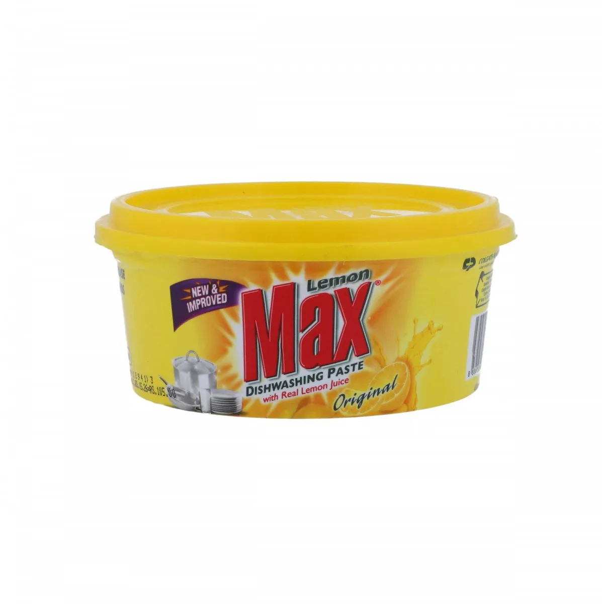 Max Lemon Dishwashing Paste Original Yellow