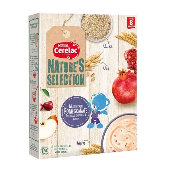 Cerelac nature's selection multi grain and pomegranate 175gm
