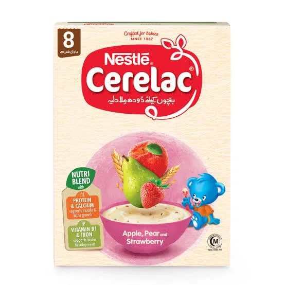 Cerelac Apple pear and strawberry 175gm