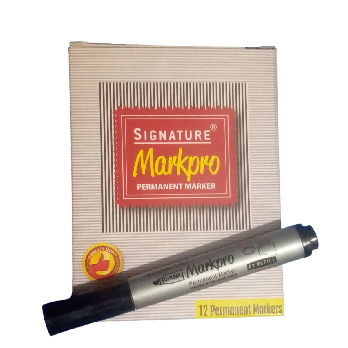 Signature Permanent Marker Pack Of 12Pcs. – Shoukat Sons