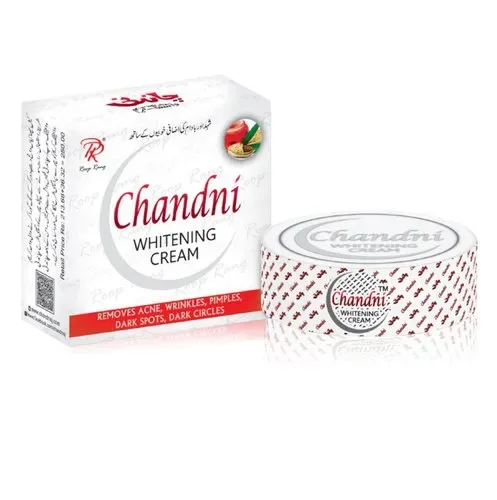 Chandni Face Whitening Cream Original, Ingredients: Herbal, Packaging