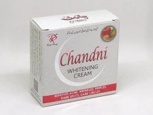Chandni Face Whitening Cream Original, Ingredients: Herbal, Packaging