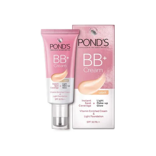 POND'S BB + Cream LIGHT Instant Sport Coverage+Liht Make-up Glow