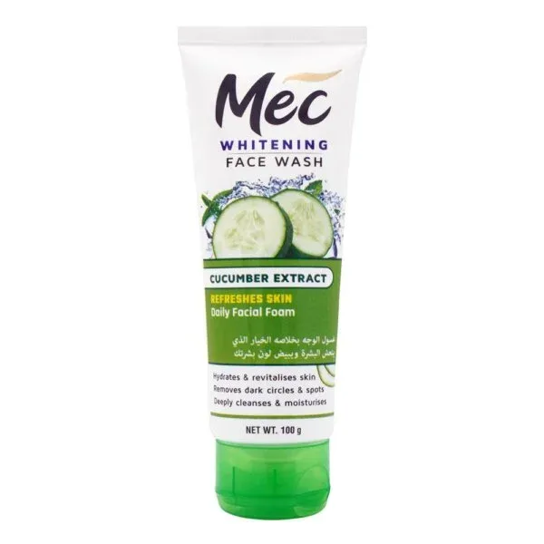 MEC Brightening Face Wash 100gm ( al flavours)