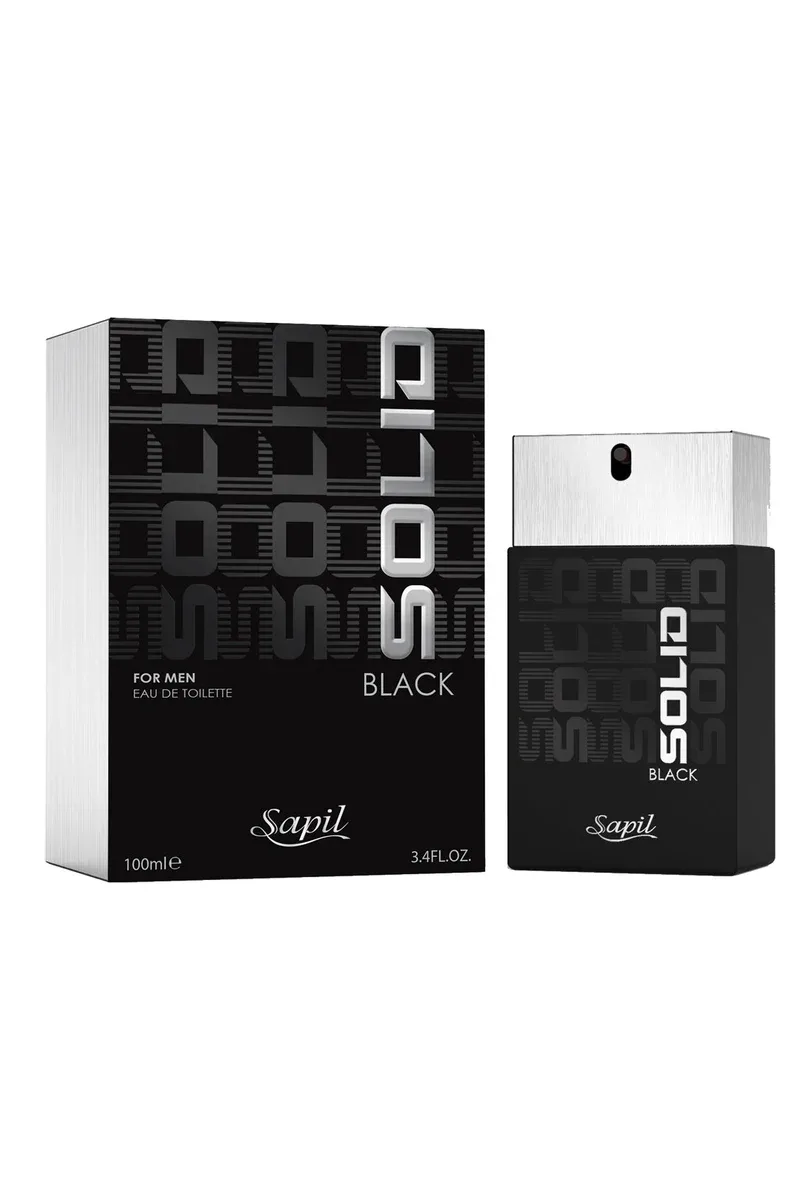 SOLID BLACK FOR MEN 100ML