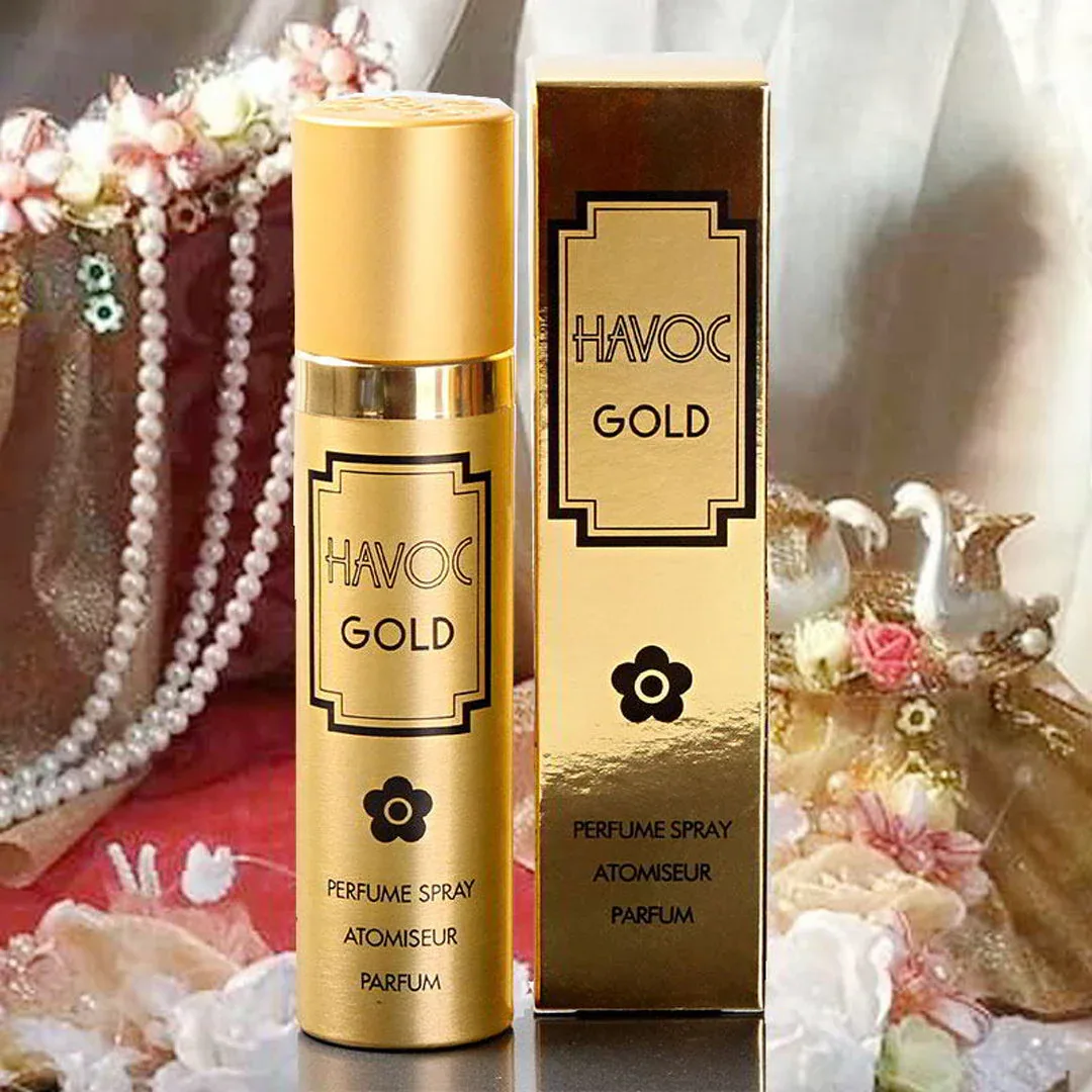 Havoc Perfume Spray Gold 75ml