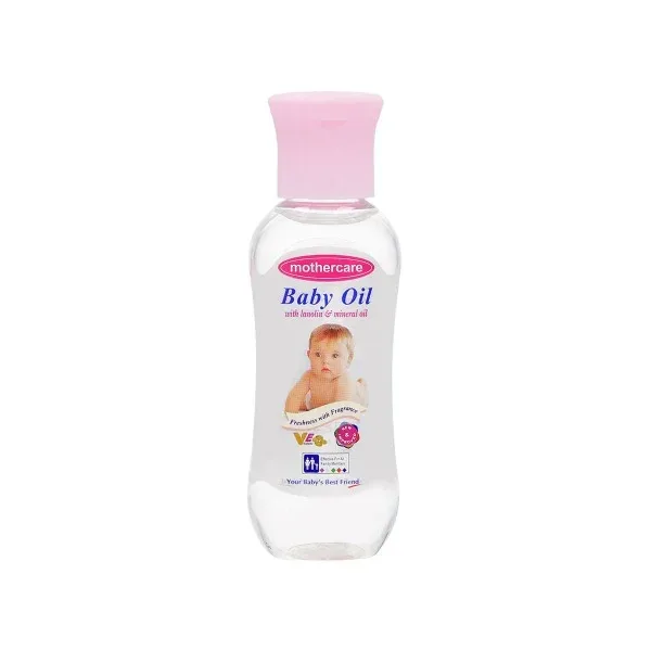 Mother care Baby Oil 60ml - lanolin + mineral