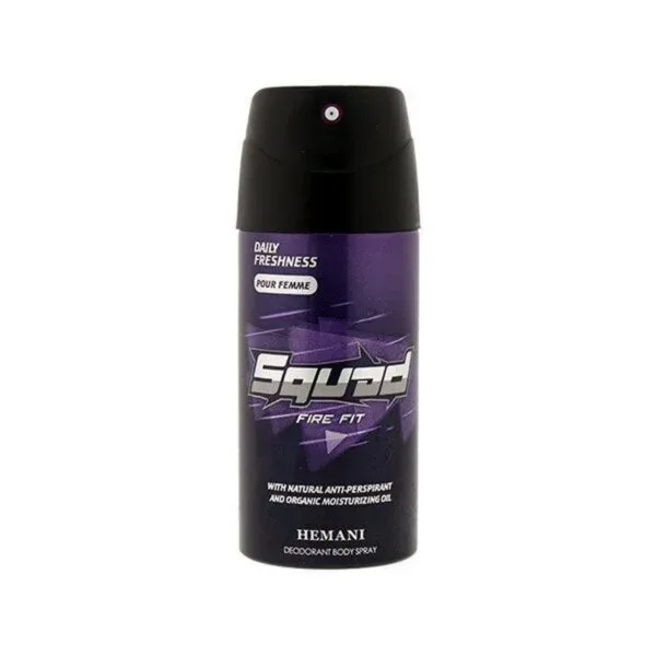 HEMANI Squod Fire fit Body Spray 150ml