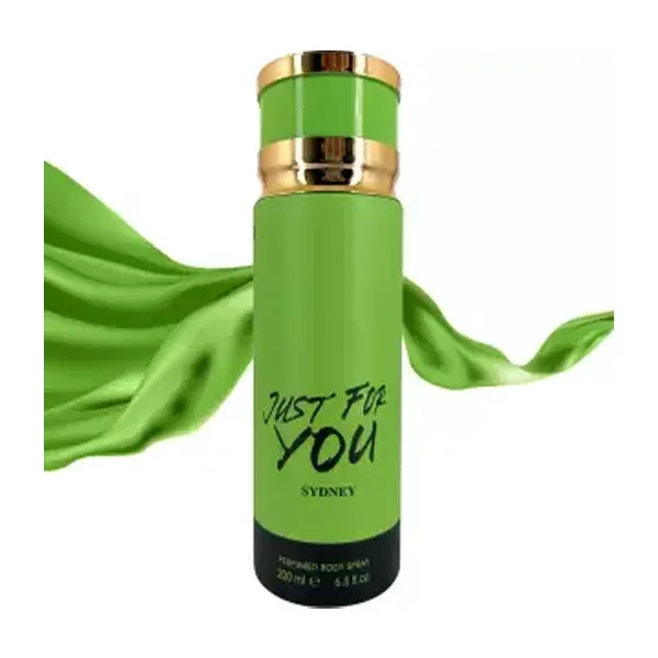 JUST FOR YOU SYDNEY PERFUME BODY SPRAY - For Men & Women (200 ml)