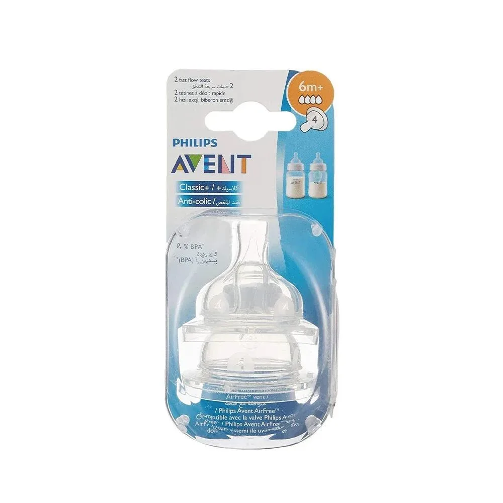 Philips Avent Anti-Colic Baby Nipple +6 Month