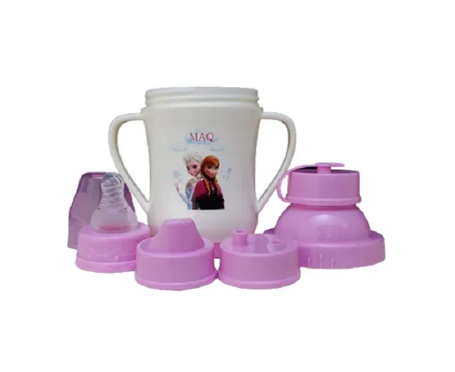 MAQ 5in1 Feeder (Feeder+Training Cup+Water Bottle+Straw Bottle 240ml Feeder 100%