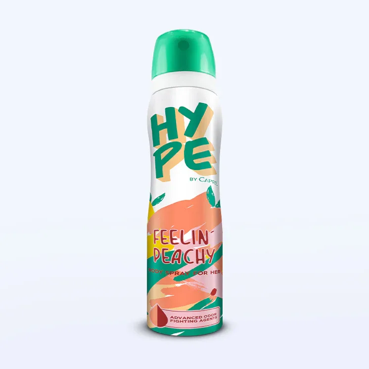 Hype Feelin Peachy Body Spray 150ml
