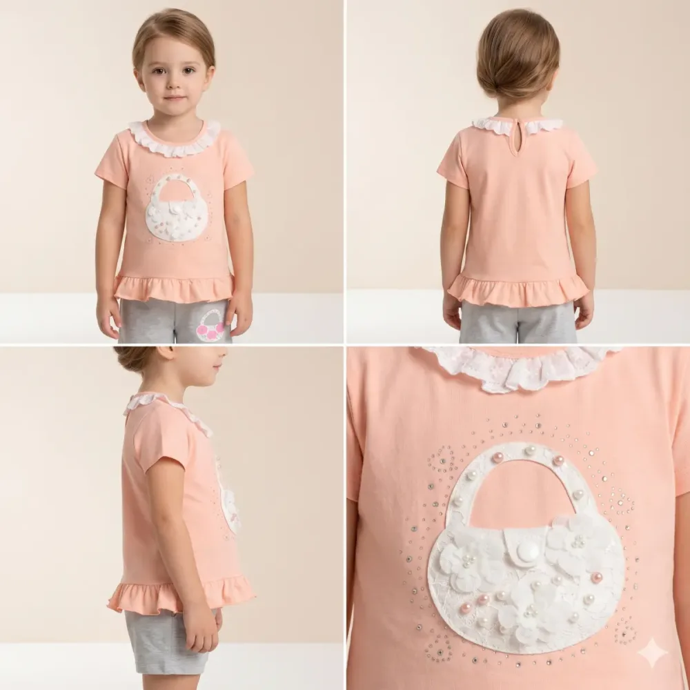 Baby Girls 2-Piece Casual Summer Suit