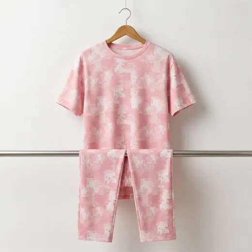 Ladies night suit pink