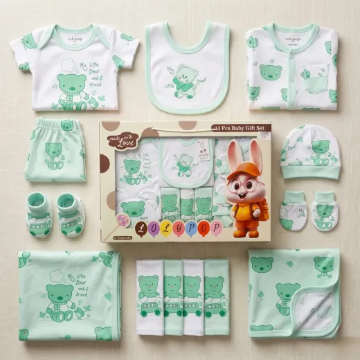 Baby 13-Piece Gift Set for Newborn (0–6 Months)