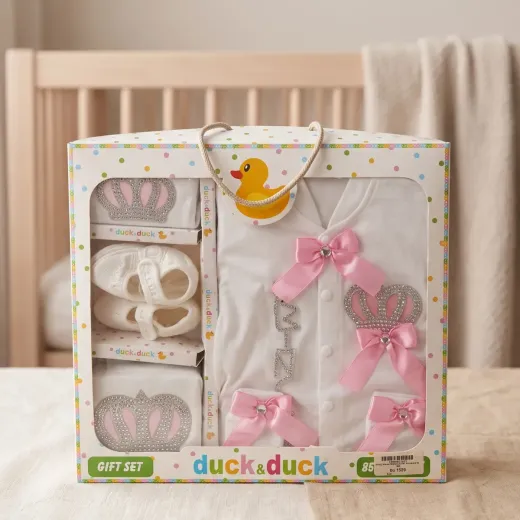 Duck & Duck Premium Baby Gift Set – Soft Cotton Newborn Gift Box