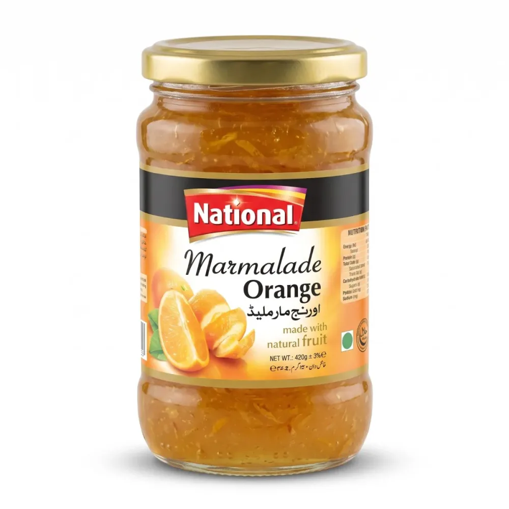 National Orange Marmalade – Made with Natural Fruit (420g) 🍊 Jam