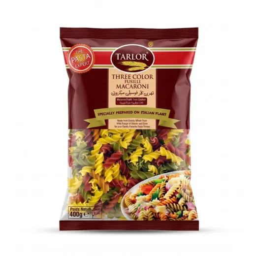 Parlor Three Color Fusilli Macaroni (400g)