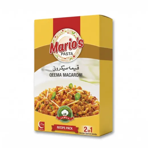 Mario's Qeema Macaroni Recipe Pack (2-in-1)