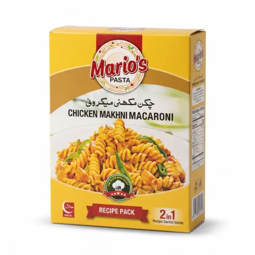 Mario's Chicken Makhni Macaroni – Recipe Pack (2-in-1)