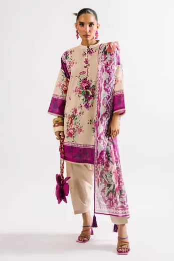 3 Pcs Ladies Suit – CL-62137