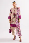 3 Pcs Ladies Suit – CL-62137