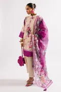 3 Pcs Ladies Suit – CL-62137