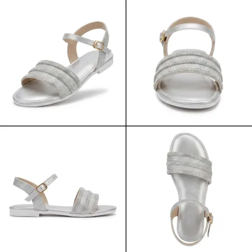 ✨ Kids Glitter Sandals – Stylish & Comfortable