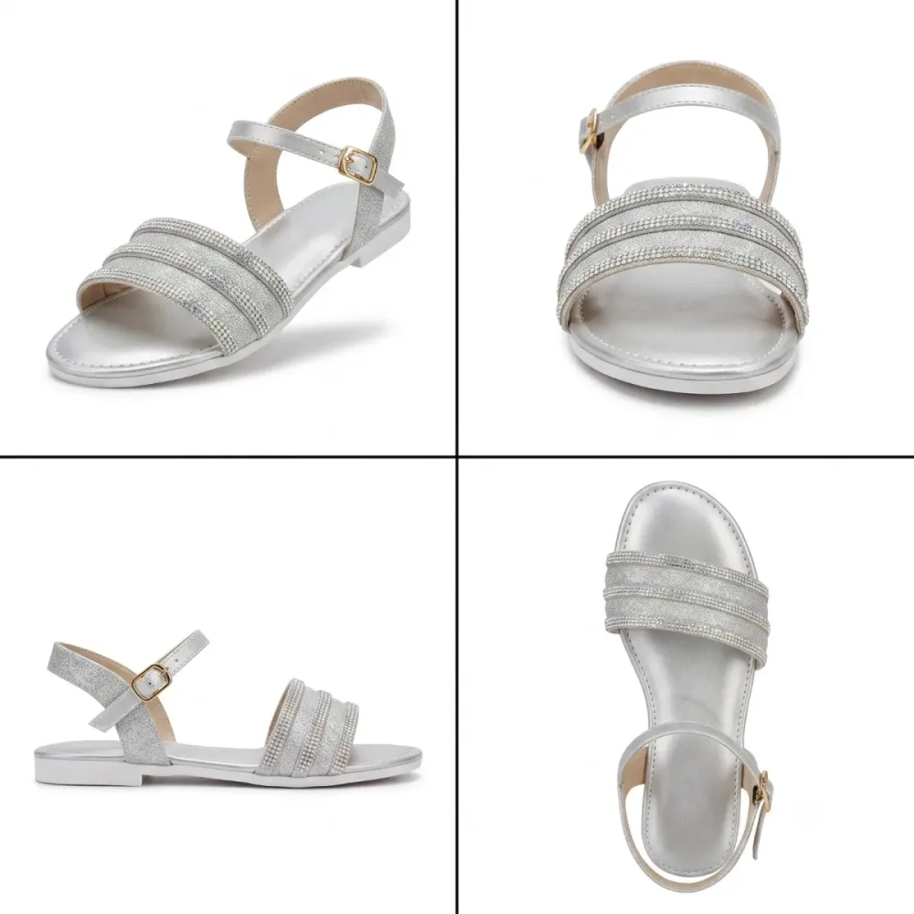 ✨ Kids Glitter Sandals – Stylish & Comfortable