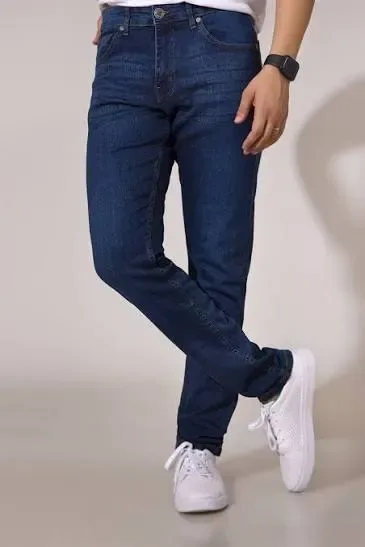 Essential Denim Blue jeans for men