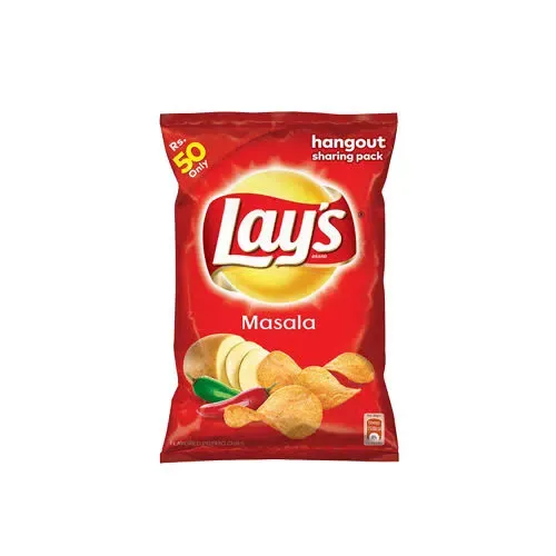 Lay's Masala Potato Chips – Hangout Sharing Pack (Rs. 50 Pack) 🌶️🥔