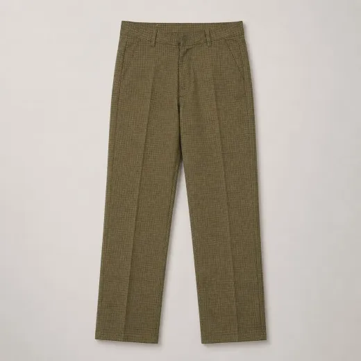 Men’s Checkered Casual Trousers