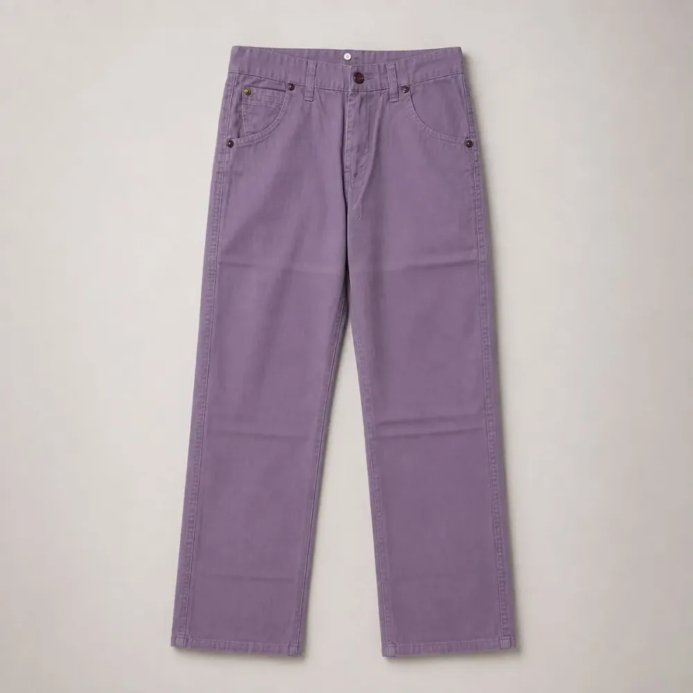 Men’s Classic Lavender Cotton Trousers