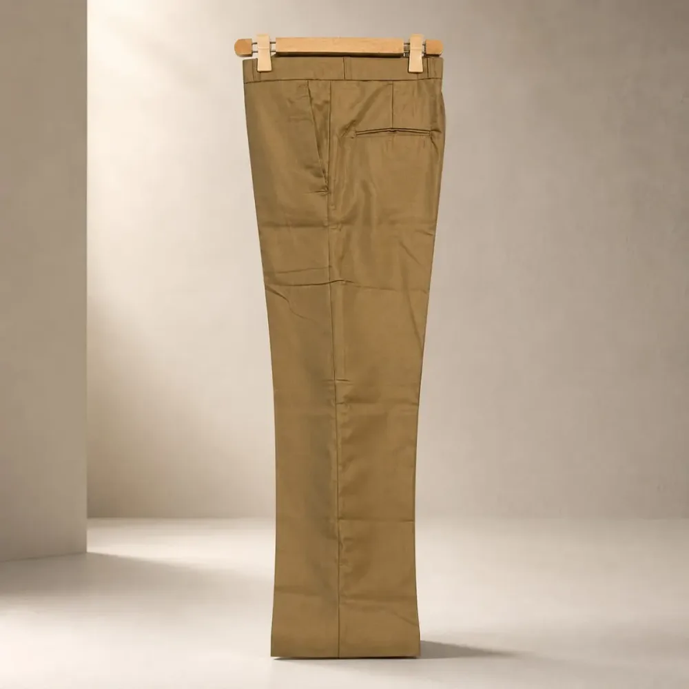 Men’s Khaki Formal Trouser