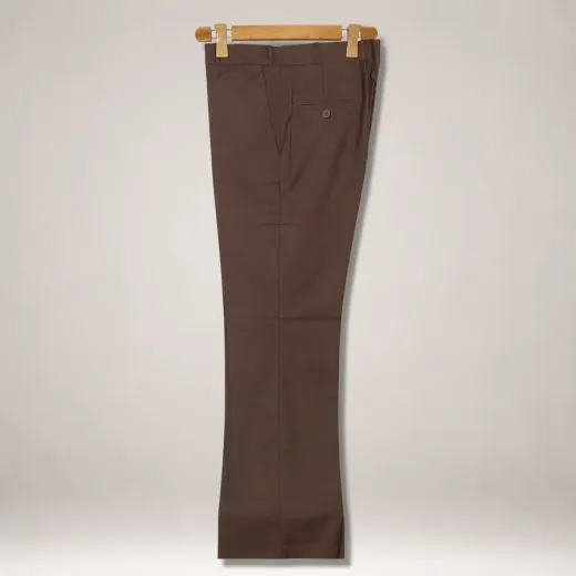 Men’s Brown Formal Trouser