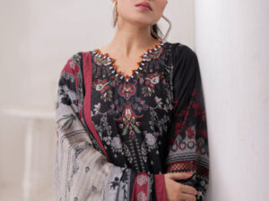 O’Pole Ladies Fabric – Premium Unstitched Lawn 2025 | Elegant & Soft Summer Fabric - Image 3