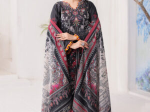 O’Pole Ladies Fabric – Premium Unstitched Lawn 2025 | Elegant & Soft Summer Fabric - Image 1